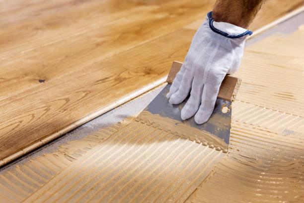 How to Glue Vinyl Sheet Flooring