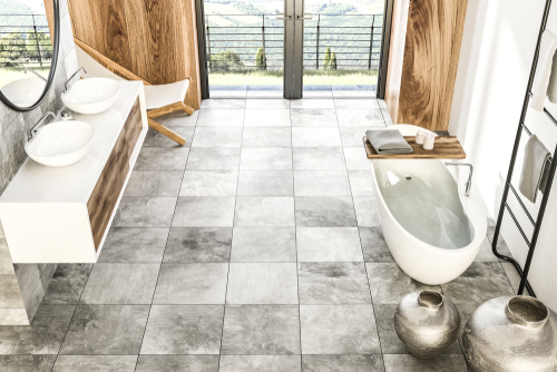 Is Vinyl Sheet Flooring Good For Bathrooms