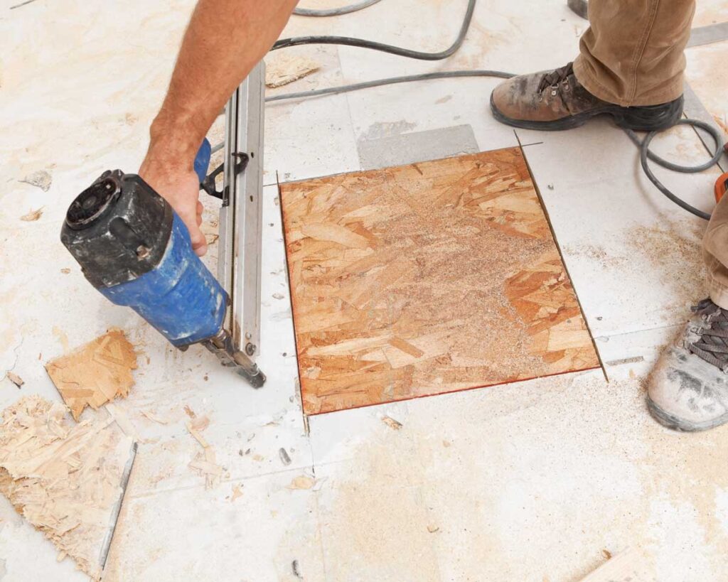 Repairing Vinyl Plank Flooring