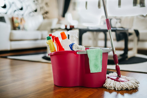 Sticky Vinyl Flooring Cleaning